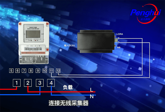 鹏辉预付费电能表及只能电表系统使用说明